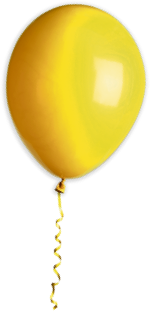 Yellow balloon
